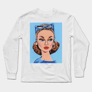 Shades of blue Long Sleeve T-Shirt